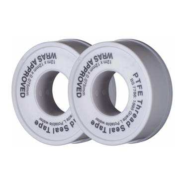 12M P.T.F.E. Rolls Tape Pack of 2
