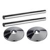 Towel Rail Pipe Cover Kit - Chrome