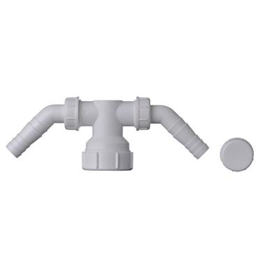 Washing Machine Standpipe Double Entry Tee