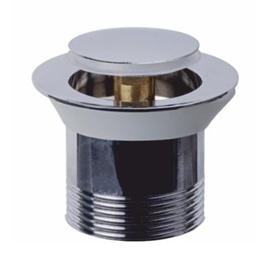 1 1/4in  Slotted Basin Waste c/w Popper Plug