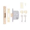 ERA 2.1/2"" 5-LEVER  BRASS DEADLOCK