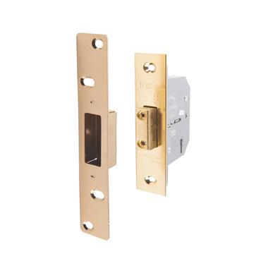 ERA 3" 5-LEVER  BRASS DEADLOCK