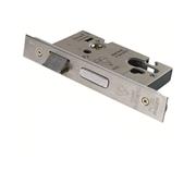 EUROSPEC EURO PROFILE SASHLOCK 2/12" 65MM SATIN ST