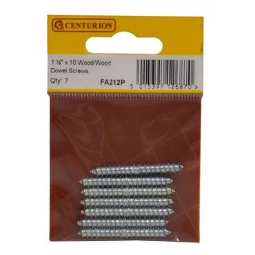 CENTURION PKT DOWEL SCREWS double ended