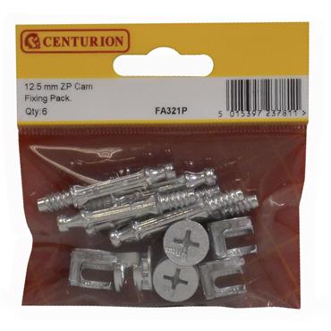CENTURION CAM FIXINGS UNIVERSAL 12.5MM (PK 6)