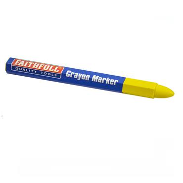 FAITHFULL YELLOW MARKING CRAYON