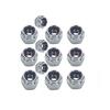 FAITHFULL NYLON LOCKING NUTS M12 (PK 6)