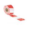 FAITHFULL RED/WHITE ADHESIVE HAZARD TAPE