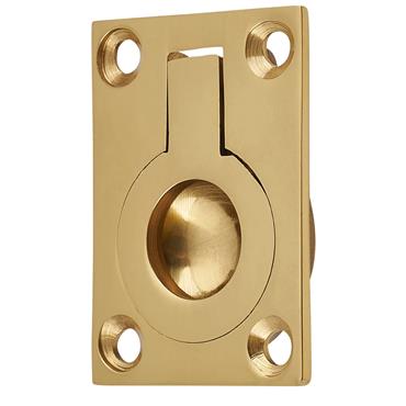 CARLISLE BRASS FLUSH PULL HANDLE 50MM BRASS