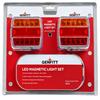 Genfitt G17753 LED Magnetic Trailer Lighting Set 12V ? 7.5m Cable 7-Pin Plug