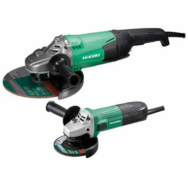HIKOKI 9" + 41/2" TWIN PK ANGLE GRINDERS 110V