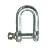 Genfitt Zinc-Plated D-Shackle 1/4" (6mm)