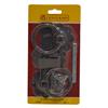 CENTURION RING GATE LATCH BLACK 6"