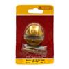 CENTURION SOLID BRASS SHIELD DOOR STOP PB