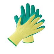 SF GREEN GRIP GLOVES SIZE 9 PAIR LARGE