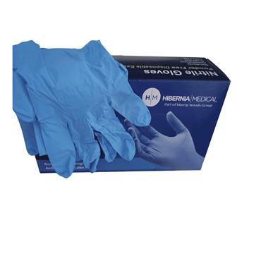 NITRILE GLOVE DISPOSABLE MEDIUM (BOX 100)