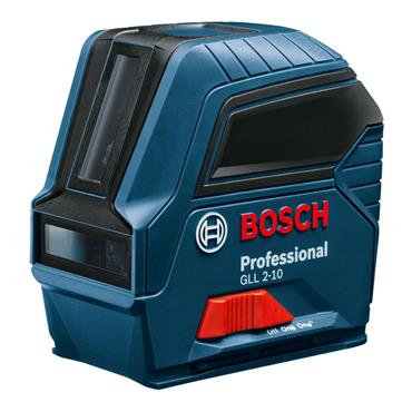 Bosch Professional GLL 2-10 Self-Levelling Red Cross Line Laser Level 10m ? 0601063L00