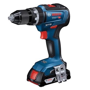 BOSCH COMBI DRILL 18V 2- 5AH BATTERIES+CHARGER