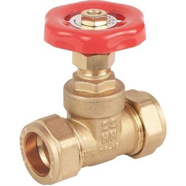 COMPRESSION GATE VALVE 3/4"