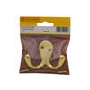 CENTURION DIE CAST DOUBLE ROBE HOOK 50MM EB