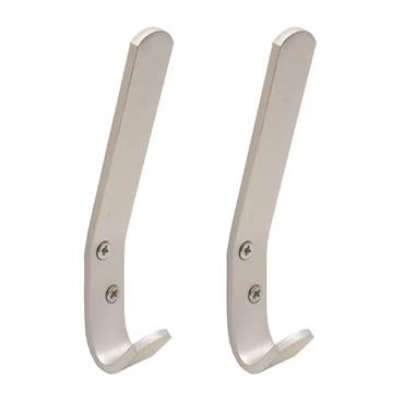 CENTURION HAT & COAT HOOK ALUMINIUM (PK 2)