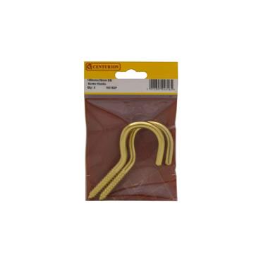 CENTURION SCREW HOOK PK2 100MM ZP