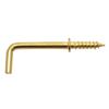 CENTURION DRESSER HOOKS 25MM BoX 100 BRASS PLATED