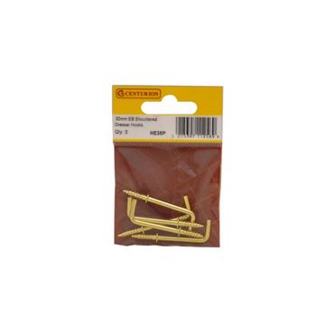 CENTURION DRESSER HOOK 1 1/4" (PK 5)