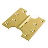 Eurospec HIN2424PB Parliament Door Hinges ? 102 ? 102mm (4") Polished Brass Pair
