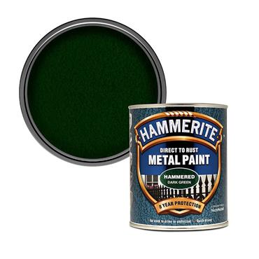 HAMMERITE DARK GREEN HAMMERED FINISH METAL