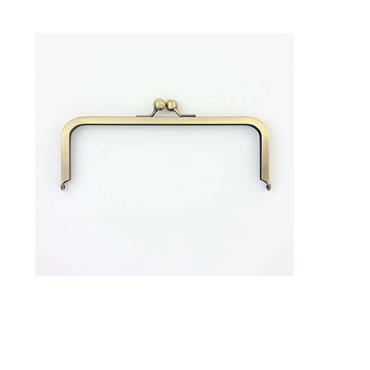 HIPKISS CARD FRAME CHROME ON BRASS 3"X11/2"