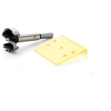 PLANET HINGE-MATE JIG & 35MM FORSTNER BIT