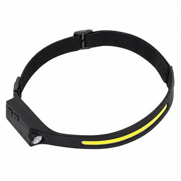 Sealey HT104R Rechargeable Head Torch with Auto-Sensor 5W COB & 3W LED