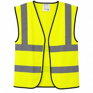 HI VIS VEST YELLOW LARGE