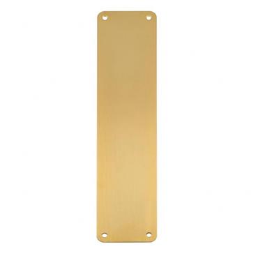 FINGER PLATE 350MM X 75MM SATIN S. STEEL