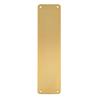 FINGER PLATE 350MM X 75MM SATIN S. STEEL