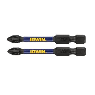 IRWIN IMPACT PRO PKT OF 2 PZ2X25MM IMPACT BITS
