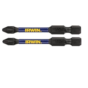 IRWIN IMPACT PRO PKT OF 2 PZ1X25MM IMPACT BITS