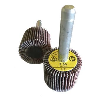 KLINGSPOR FLAP WHEEL 30MM X 15 P60 6MM SPINDLE