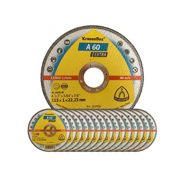STAINLESS STEEL CUTTING DISC 115MM x 1M KRONENFLEX