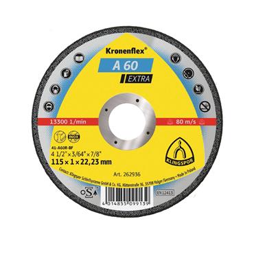 STAINLESS STEEL CUTTING DISC 115MM x 1M KRONENFLEX
