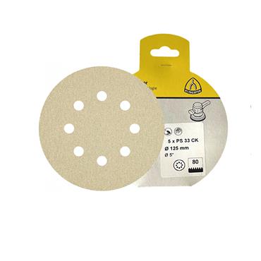KLINGSPOR ABRASIVE DISC VELCRO 125MM P120