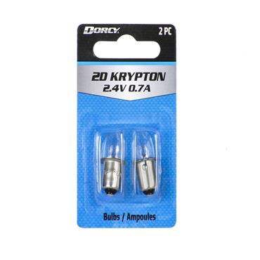 KRYPTON TWIN PACK BULB 2.4V