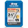 KREG SCREWS POCKET HOLE COARSE 2.1/2" (PK 125)