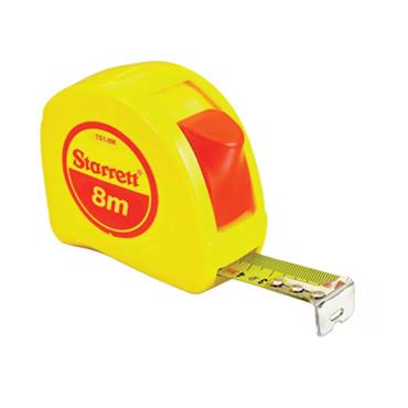 STARRETT TAPE MEASURE 8 METER ALL METRIC