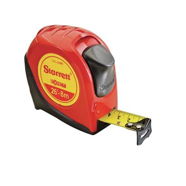 STARRETT TAPE MEASURE 8M/26FT