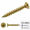 POZI SCREWS 2.5 x 20  PK250
