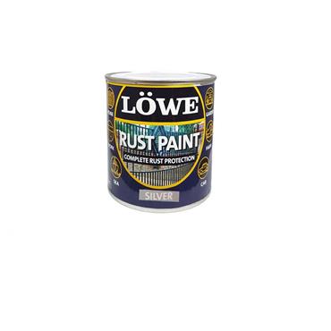 LOWE RUST PAINT SILVER 250ML