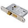 MORTICE LOCK 21/2" NICKEL PLATED ROUND  FOREND