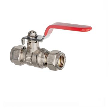 SANBRA FYFFE LEVER BALL VALVE ITALIAN F/F 1/2"